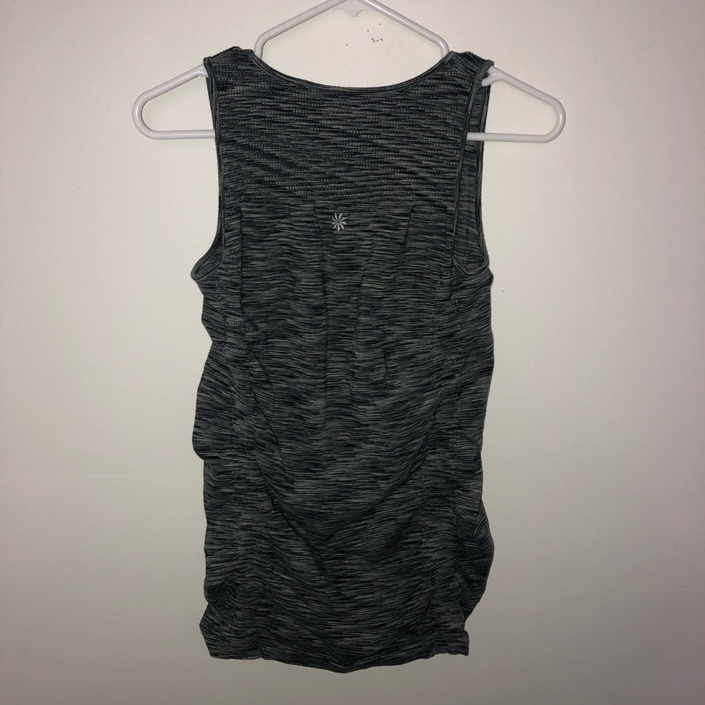 Athleta Space Dye Breathe Seamless Ruched Tank Top - Picture 3 of 3